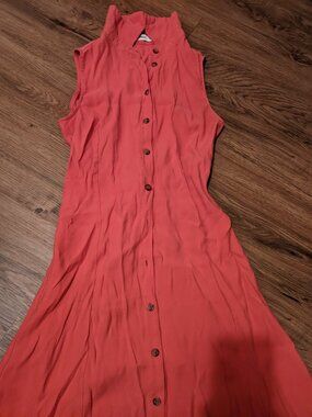 Coral Maxi Dress